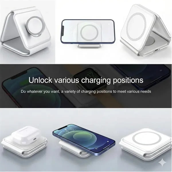 3 In 1 Foldable Wireless Charger