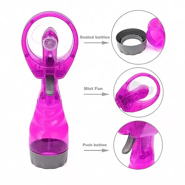 Handheld Spray Mist Fan Cooling Mister