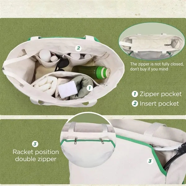 Large Sports Handbag Tennis Racket Bag
