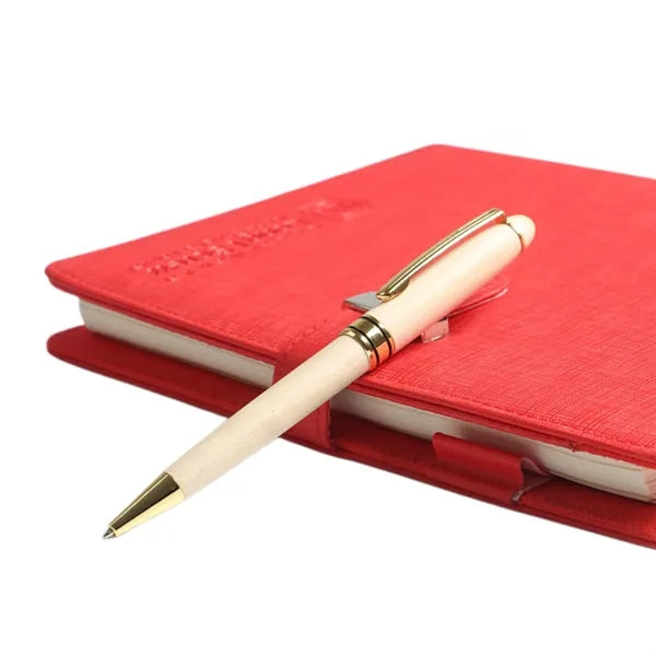 Maple Wood Case and Pens