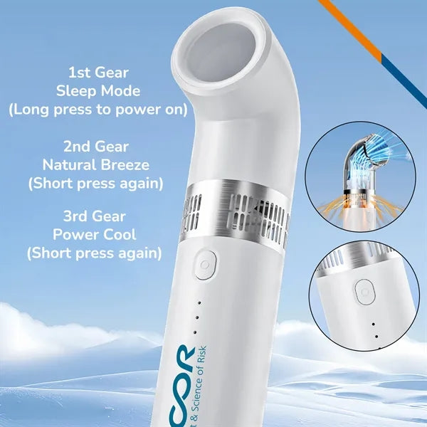 KenoWind R Shaped Bladeless Handheld Fan