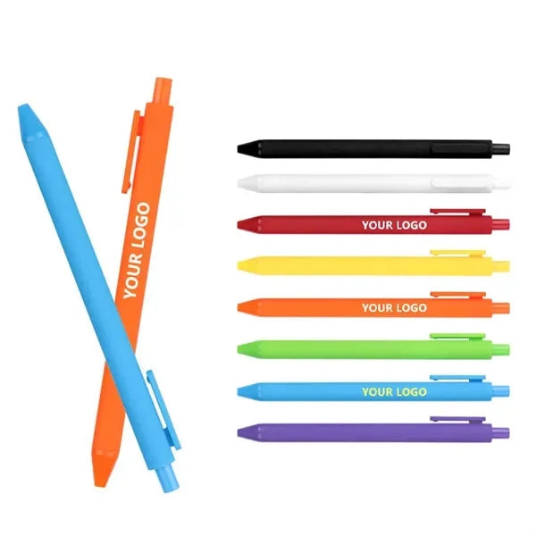 Macaron-colored ballpoint pen
