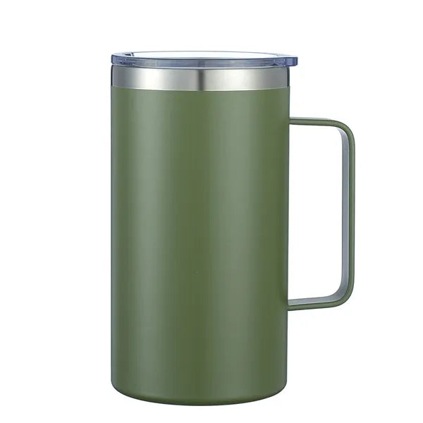24oz Stainless Steel Insulated Mug with Lid