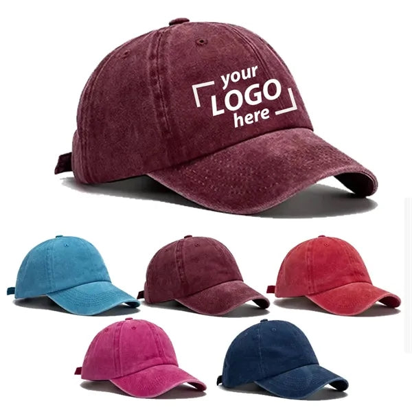 Washed Cotton Baseball Cap
