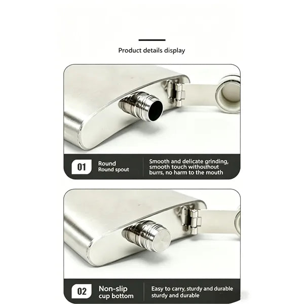 Sleek and Durable Outdoor Flask for Easy Transport
