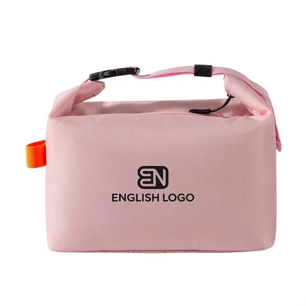 Foldable Insulated Oxford Lunch Tote Bag