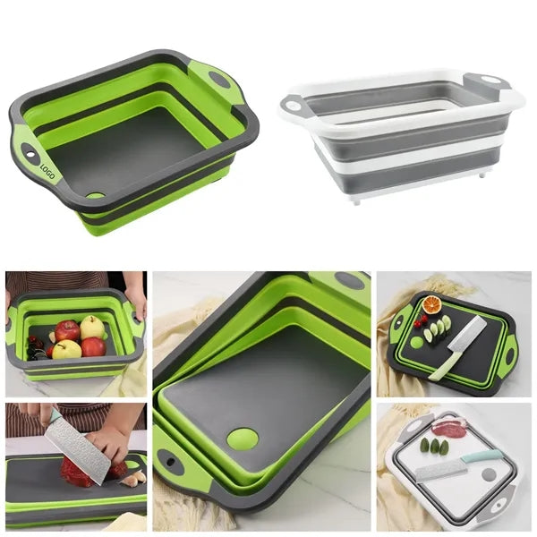 Collapsible Cutting Board with Sink