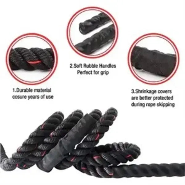 Polyester Battle Rope for Strength & Fitness Training