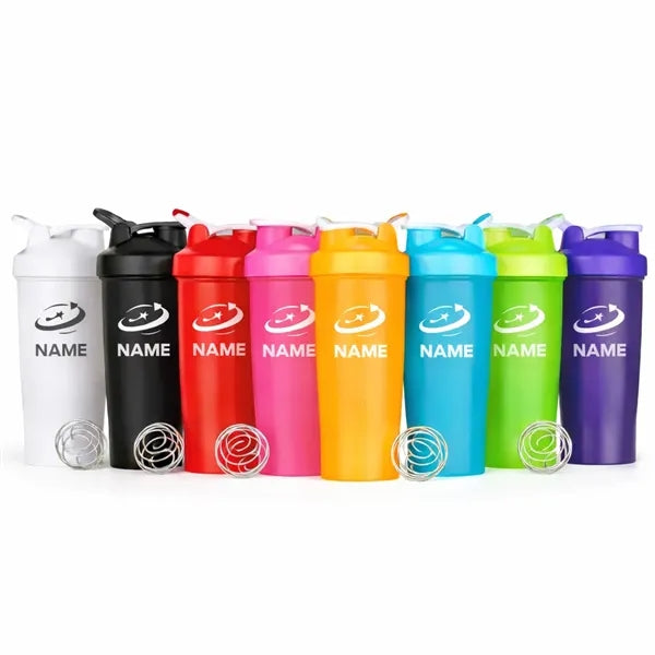 PowerMix 600ml Custom Logo Protein Shaker Bottle