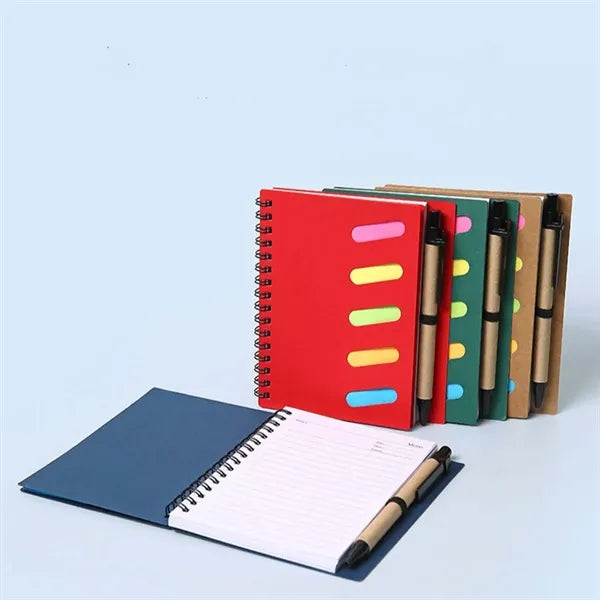 Small Spiral Notebook with Pen