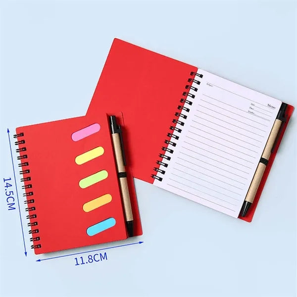 Small Spiral Notebook with Pen