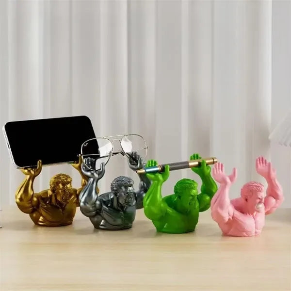 Creative Weightlifting Pen Holder & Organizer