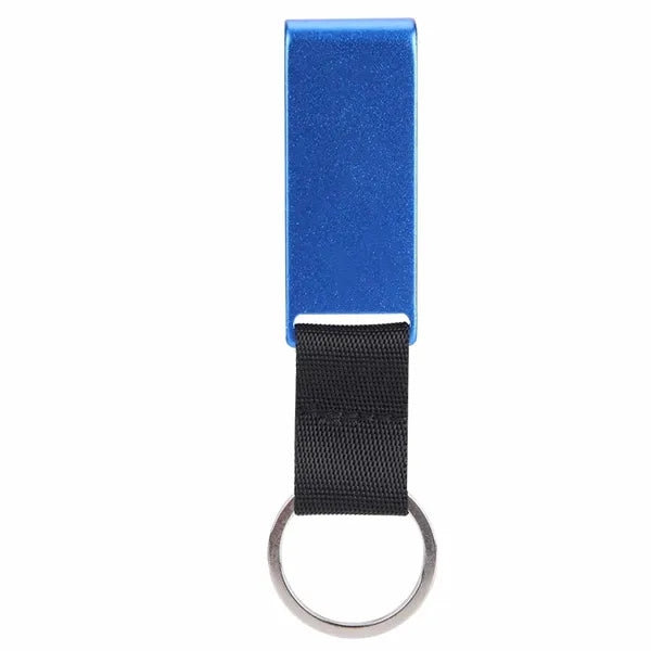 Mobile phone holder bottle opener metal keychain