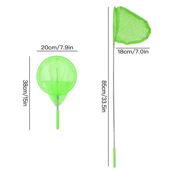 34" Telescopic Butterfly Fishing Nets