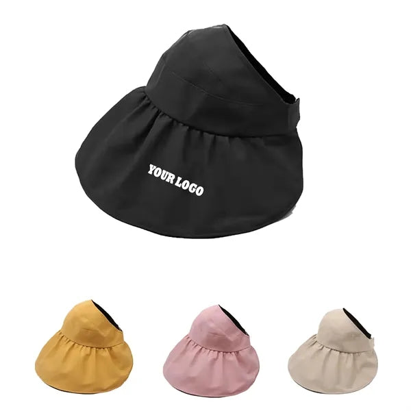 Wide Brim Foldable Headband Visor