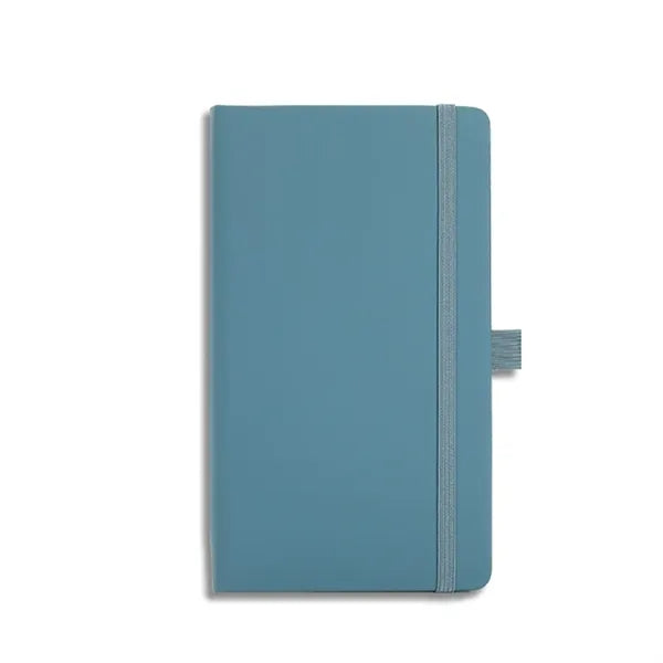 PU Leather Hardcover Notebook With Pen Loop 7" x 4"