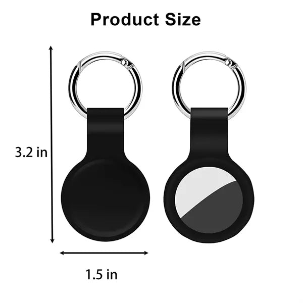Silicone Key Ring Air-Tag Cases