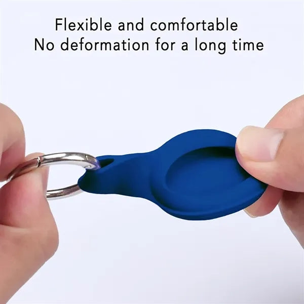 Silicone Key Ring Air-Tag Cases