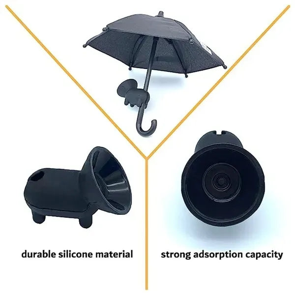 Phone Umbrella Suction Cup Holder Stand