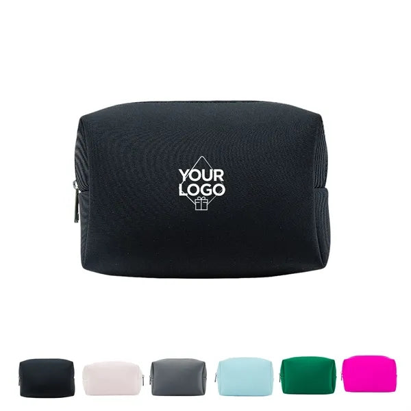 Cosmetic Bag Waterproof Neoprene Zipper Pouch
