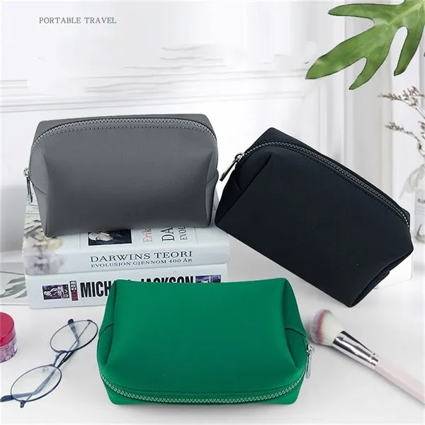 Cosmetic Bag Waterproof Neoprene Zipper Pouch