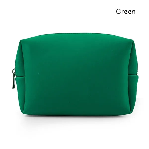 Cosmetic Bag Waterproof Neoprene Zipper Pouch
