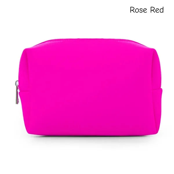 Cosmetic Bag Waterproof Neoprene Zipper Pouch