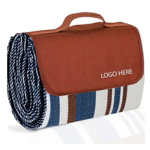 60" x 60" Waterproof Dual Layer Foldable Picnic Blanket
