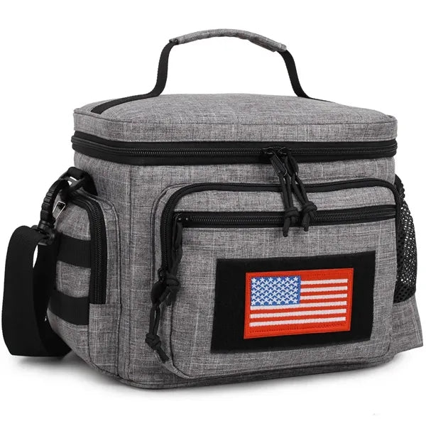 Large Tactical Webbing Leakproof Lunch Box Cooling Bag