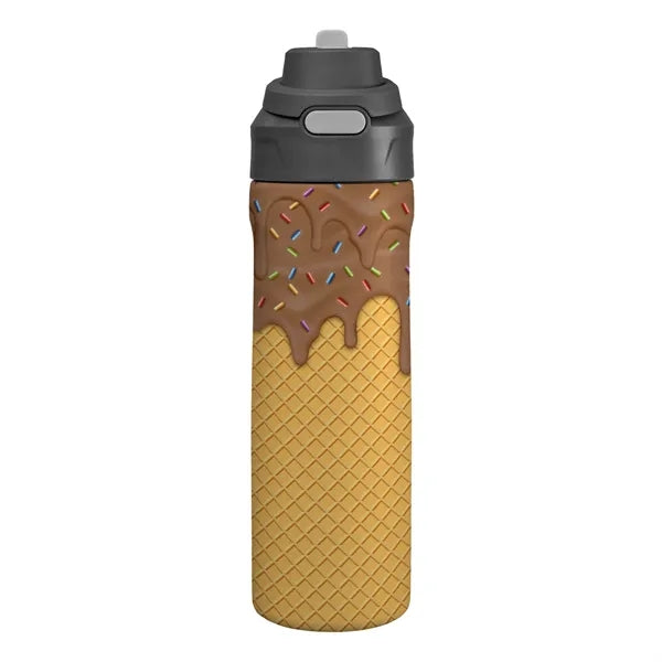 Pop Up 24 Oz. Recycled Ice Cream Bottle