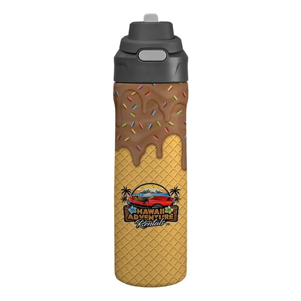 Pop Up 24 Oz. Recycled Ice Cream Bottle