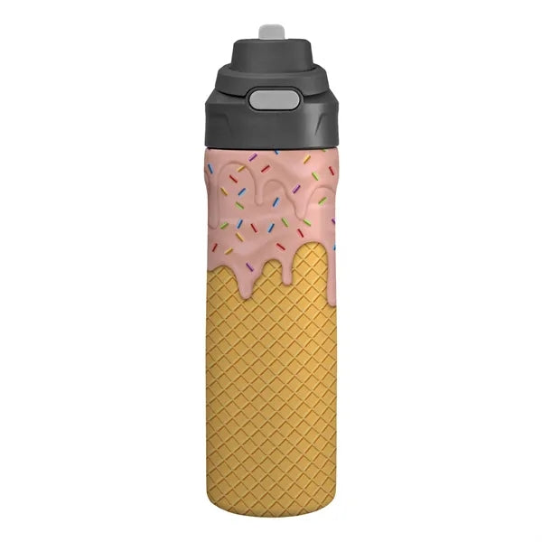Pop Up 24 Oz. Recycled Ice Cream Bottle