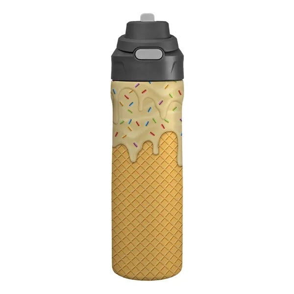 Pop Up 24 Oz. Recycled Ice Cream Bottle