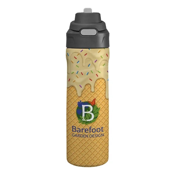 Pop Up 24 Oz. Recycled Ice Cream Bottle