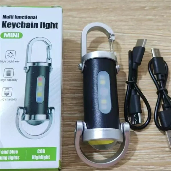 Multi-Functional Mini Keychain Light