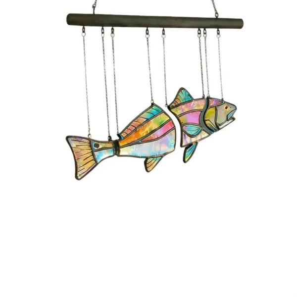 Floating Fish Acrylic Pendant