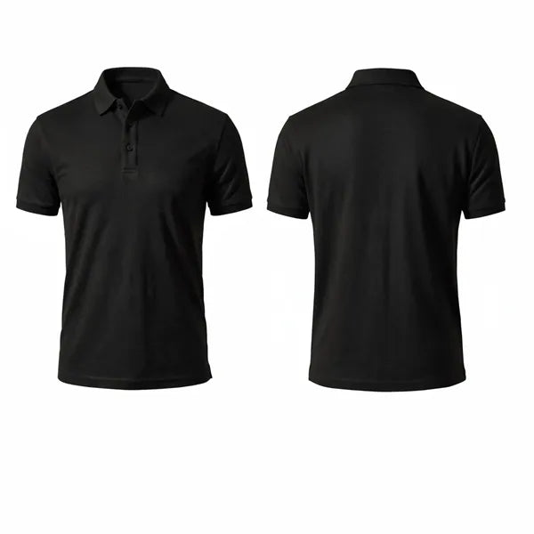 6.5 oz Cooling Polyester Fabric Embroidered Polo Shirt