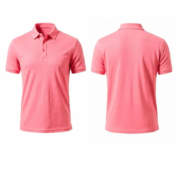 6.5 oz Cooling Polyester Fabric Embroidered Polo Shirt