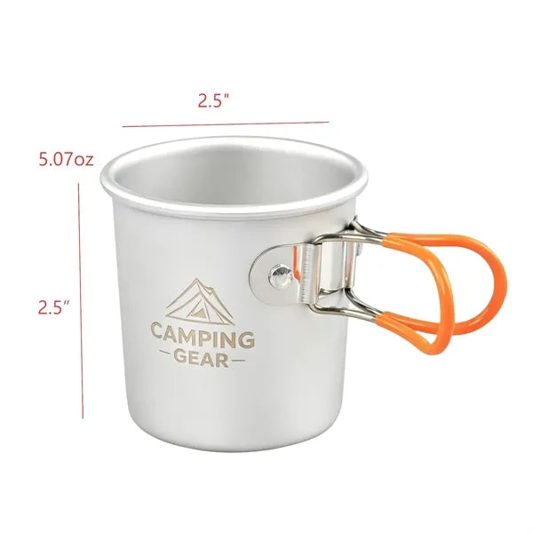 Portable Collapsible Camping Cup, Customizable Logo