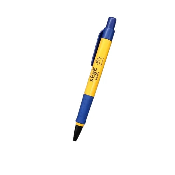 Logo Plastic Click Ballpoint Pen Giveaway