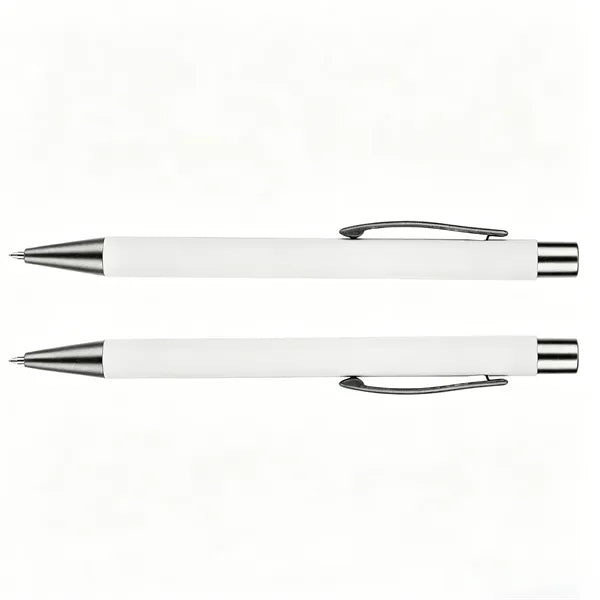 Soft rubber coated full-color metal pen