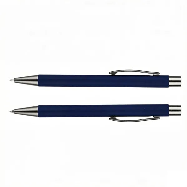 Soft rubber coated full-color metal pen