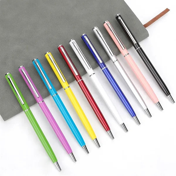 Fashionable slim rotating pen