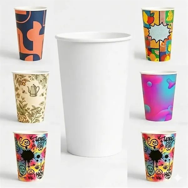 16 Oz Eco-friendly Paper Cups