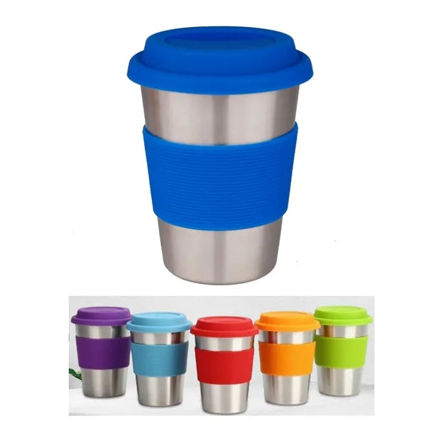 8oz Metal Cup w/ Silicone Sleeve