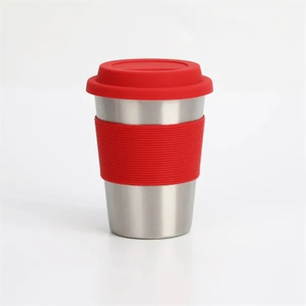 8oz Metal Cup w/ Silicone Sleeve