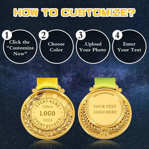 Zinc Alloy Award Medal