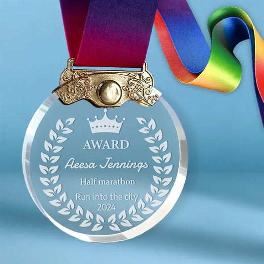 Crystal Award Medal