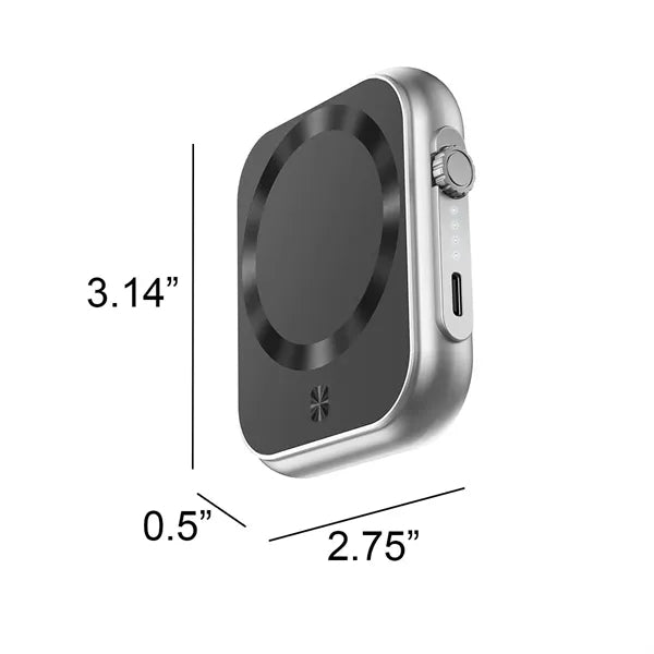 Mini 3 In 1 Wireless Charger Power Bank Portable Slim
