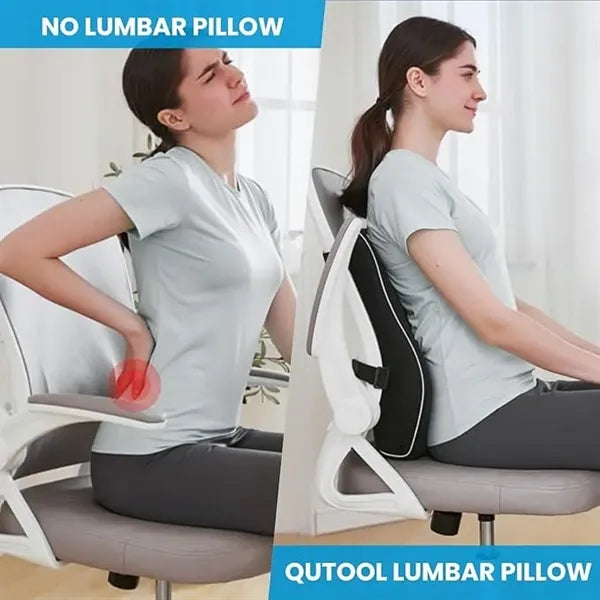Lumbar Support Pillow for Office Chairs
